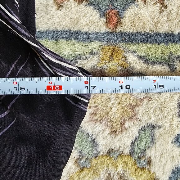 Classiques Entier Silk Black and White Palm Frond Sleeveless Midi Dress Women's - Picture 5 of 7